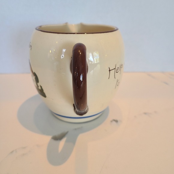 English Hand Painted Cottage Creamer Milk Pitcher - Picture 4 of 7